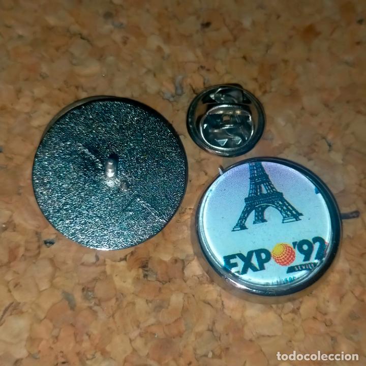 Sammlung von Pins: PIN REDONDO METAL - escudo Correos y tel&eacute;grafos Espa&ntilde;a - expo 92 sevilla EXPOSICION 1992