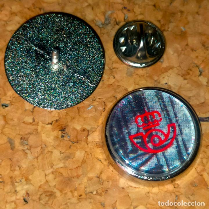 Pins e Spille di collezione: PIN REDONDO METAL - escudo logo logotipo Correos y tel&eacute;grafos