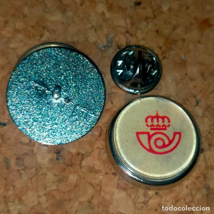 Pins e Spille di collezione: PIN REDONDO METAL - escudo logo logotipo Correos y tel&eacute;grafos