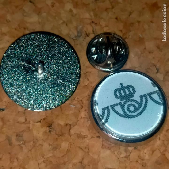 Pins de cole&ccedil;&atilde;o: PIN REDONDO METAL - escudo logo logotipo Correos y tel&eacute;grafos