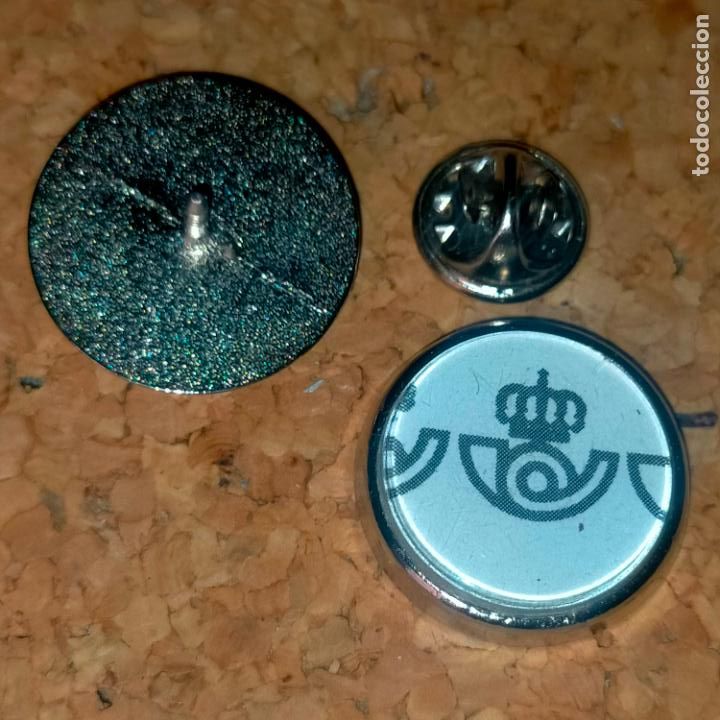 Sammlung von Pins: PIN REDONDO METAL - escudo logo logotipo Correos y tel&eacute;grafos