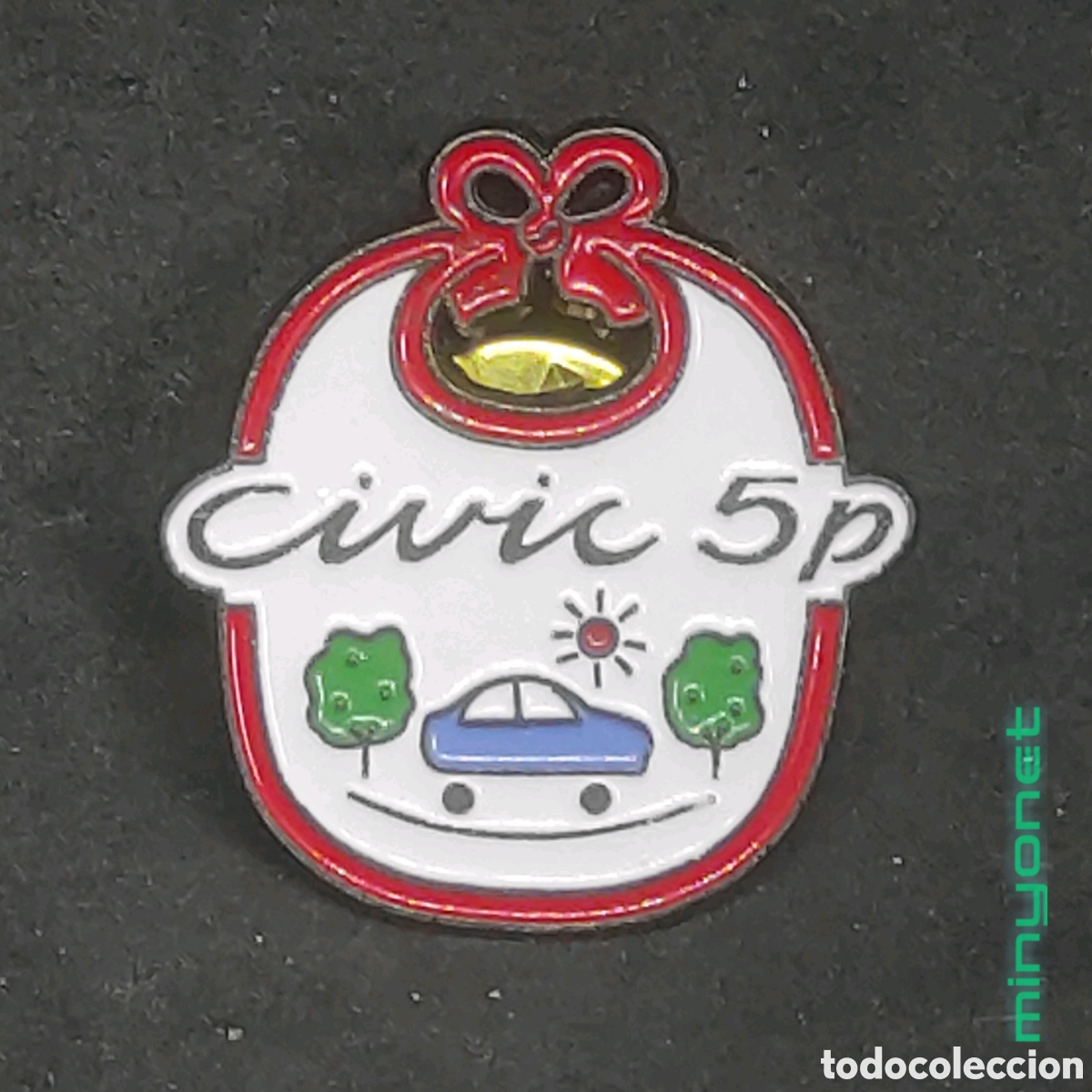 Pins de colecci&oacute;n: Pin Honda c&iacute;vic 5P. A&ntilde;os 90