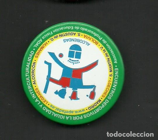 Pin's de collection: Pin tipo Chapa - Encuentros deportivos por la igualdad y la interculturalidad - ADAL