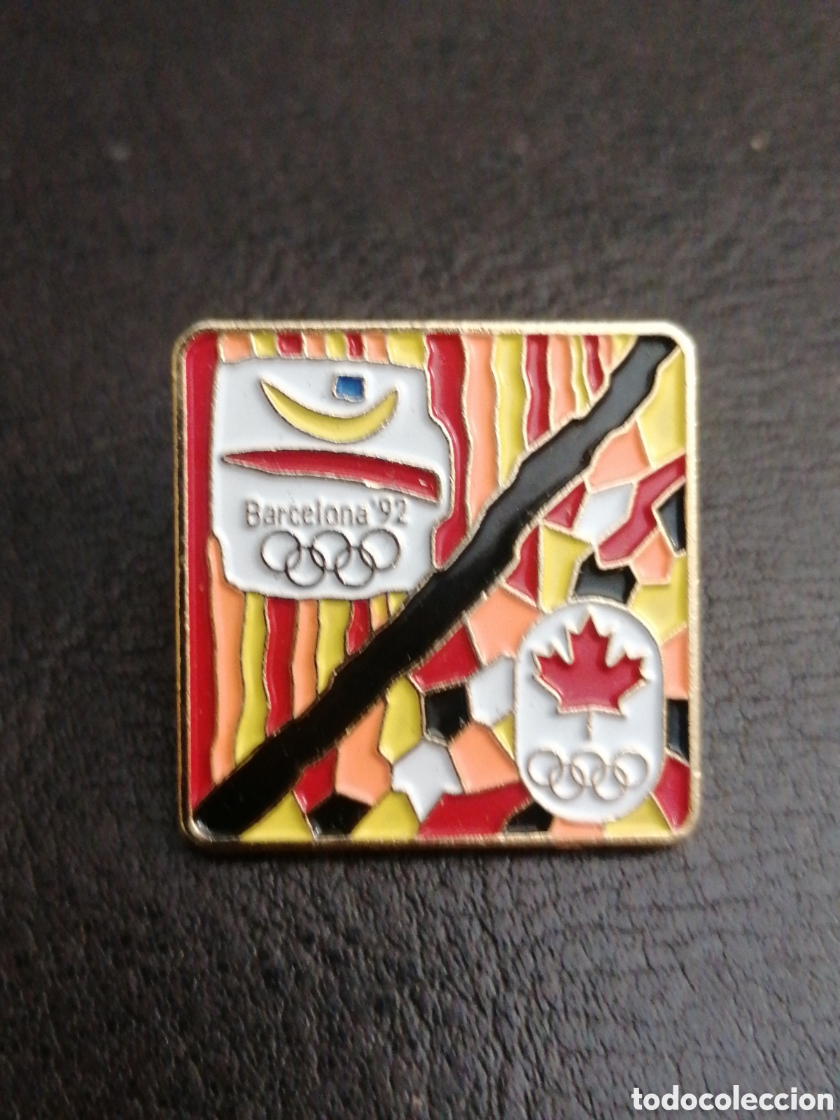 Pins de colecci&oacute;n: Pin delegaci&oacute;n equipo ol&iacute;mpico de Canad&aacute; Juegos Ol&iacute;mpicos Barcelona 92