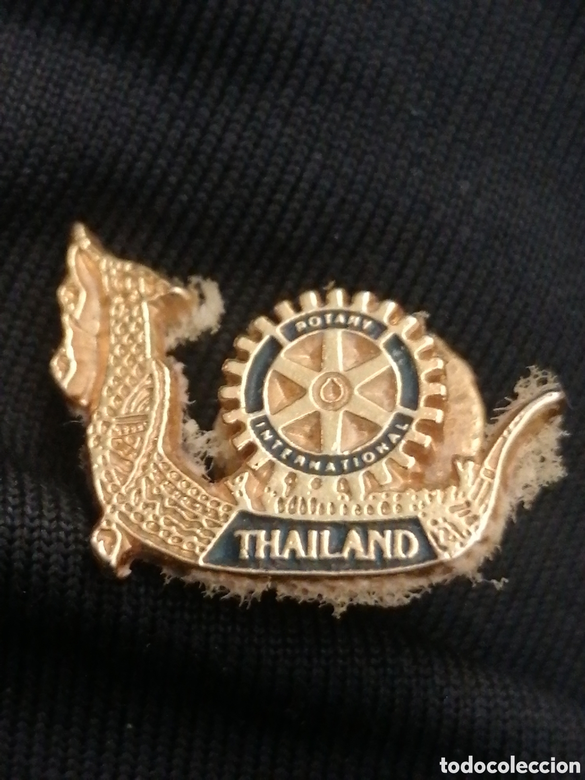 Pin's de collection: Pin Rotary internacional Thailand Thailandia