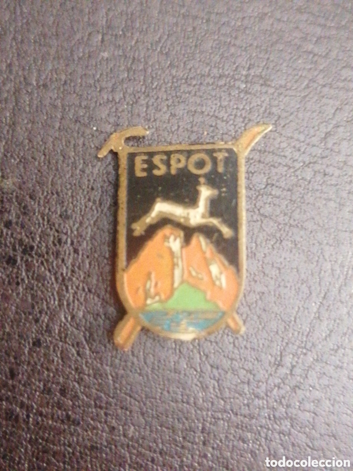 Pins de colecci&oacute;n: PIN Piolet excursionisme monta&ntilde;ismoestacion esqu&iacute; Espot