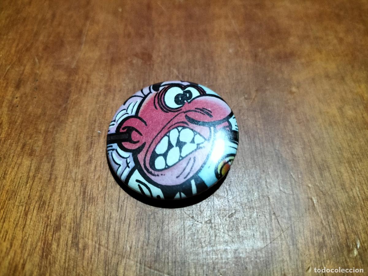 Pins e Spille di collezione: FILEM&Oacute;N IRRITADO. IBA&Ntilde;EZ. COMIC CHAPAS. PIN. 0,31 MM. DETR&Aacute;S MET&Aacute;LICA. SIN USO. DIFICIL