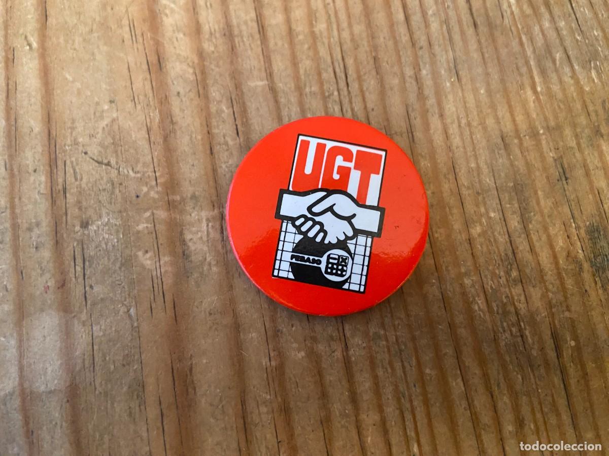 Pins de colecci&oacute;n: R22343 CHAPA PIN SINDICATO UGT UNION GENERAL DE TRABAJADORES PEGASO