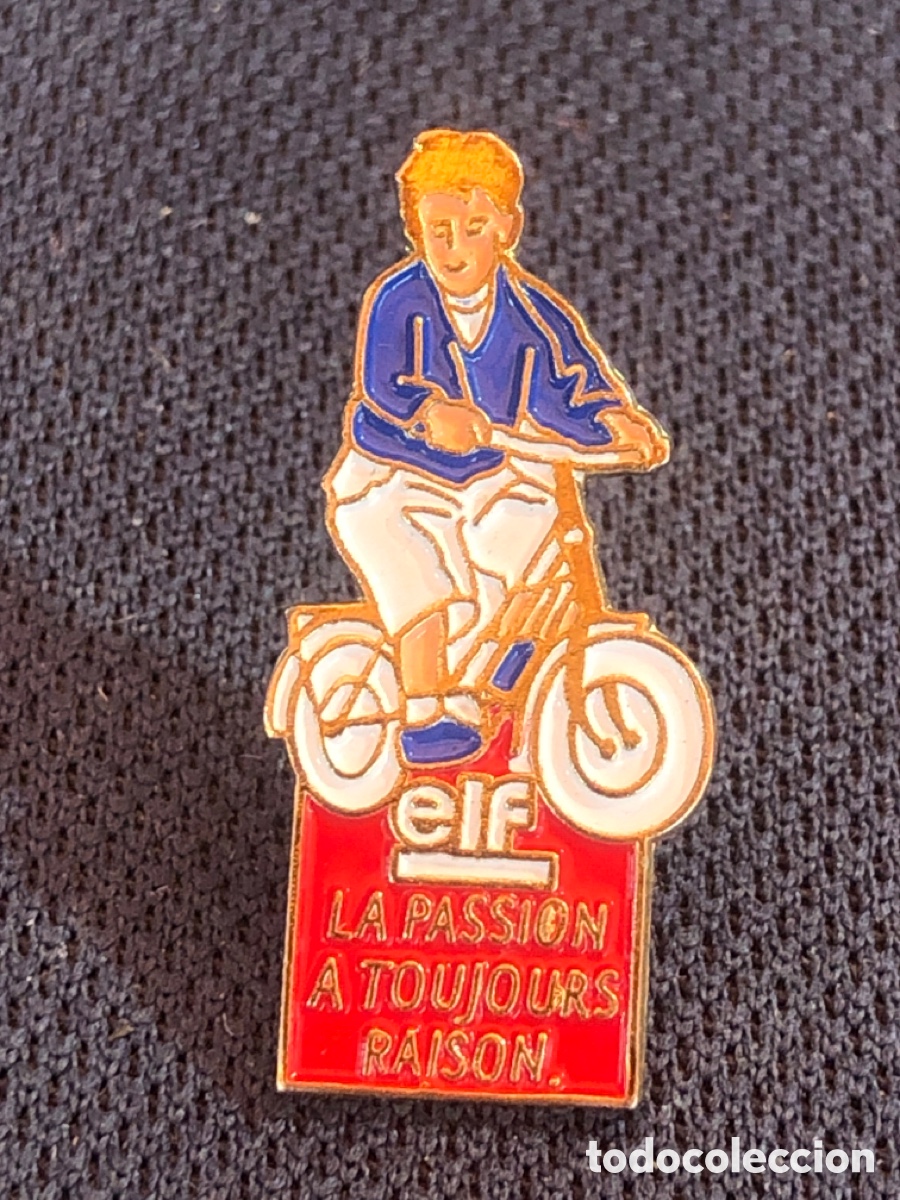 Pins de colecci&oacute;n: PIN PUBLICIDAD ELF BICICLETA