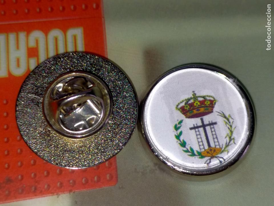 Collection pins: pin redondo metal - semana santa cadiz cofradia hermandad . insignia escudo . - descendimiento