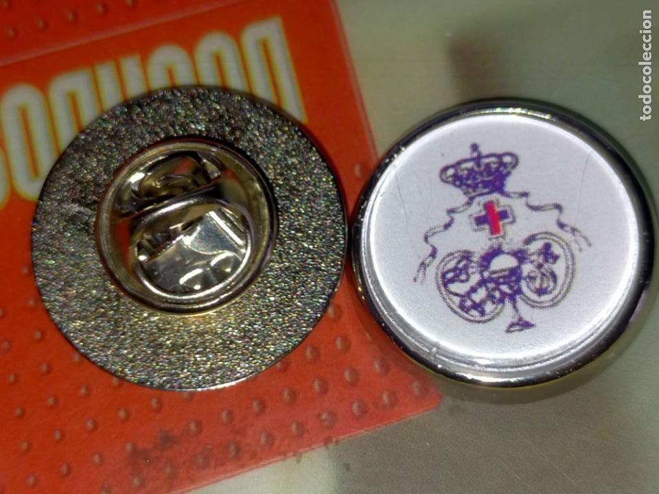 Pins e Spille di collezione: pin redondo metal - semana santa cadiz cofradia hermandad . insignia escudo . - medinaceli
