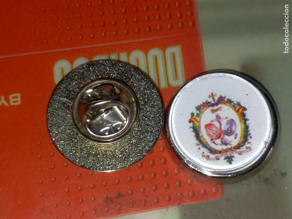 Pins de cole&ccedil;&atilde;o: pin redondo metal - semana santa cadiz cofradia hermandad . insignia escudo . - despojado
