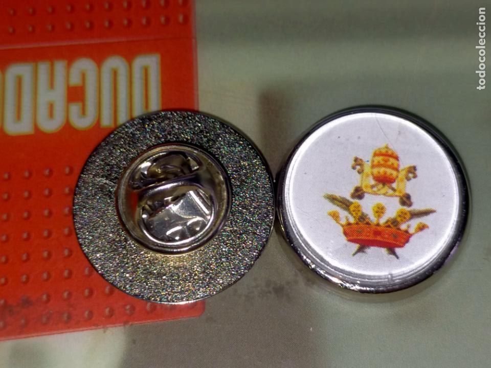 Collection pins: pin redondo metal - semana santa cadiz cofradia hermandad . insignia escudo . - humildad y paciencia