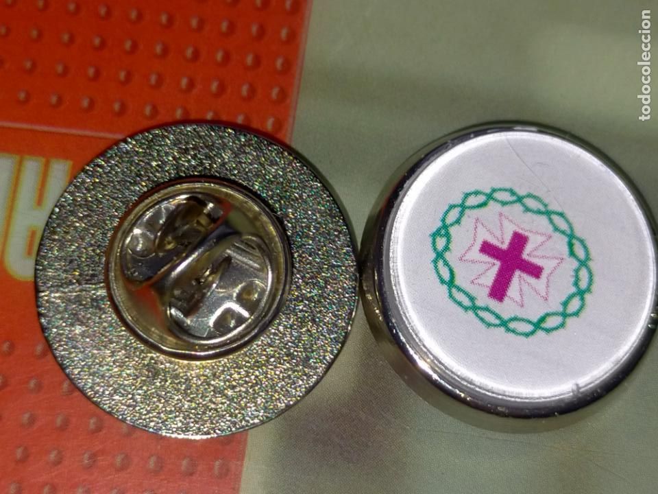 Pins e Spille di collezione: pin redondo metal - semana santa cadiz cofradia hermandad . insignia escudo . - sanidad