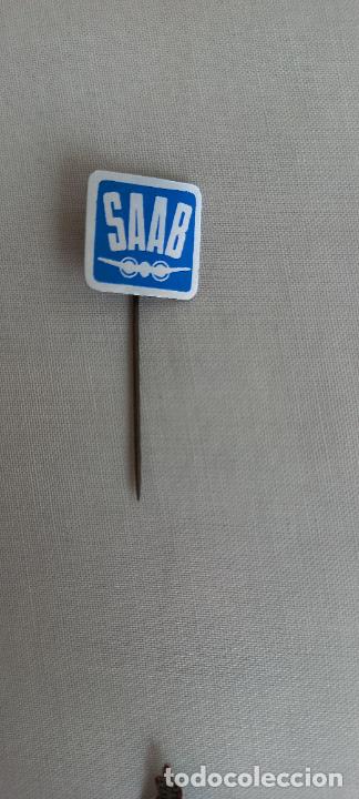 Pins de colecci&oacute;n: SAAB. COCHES. . ANTIGUO Pin, alfiler. Insignia. CREO QUE DE HOLANDA.