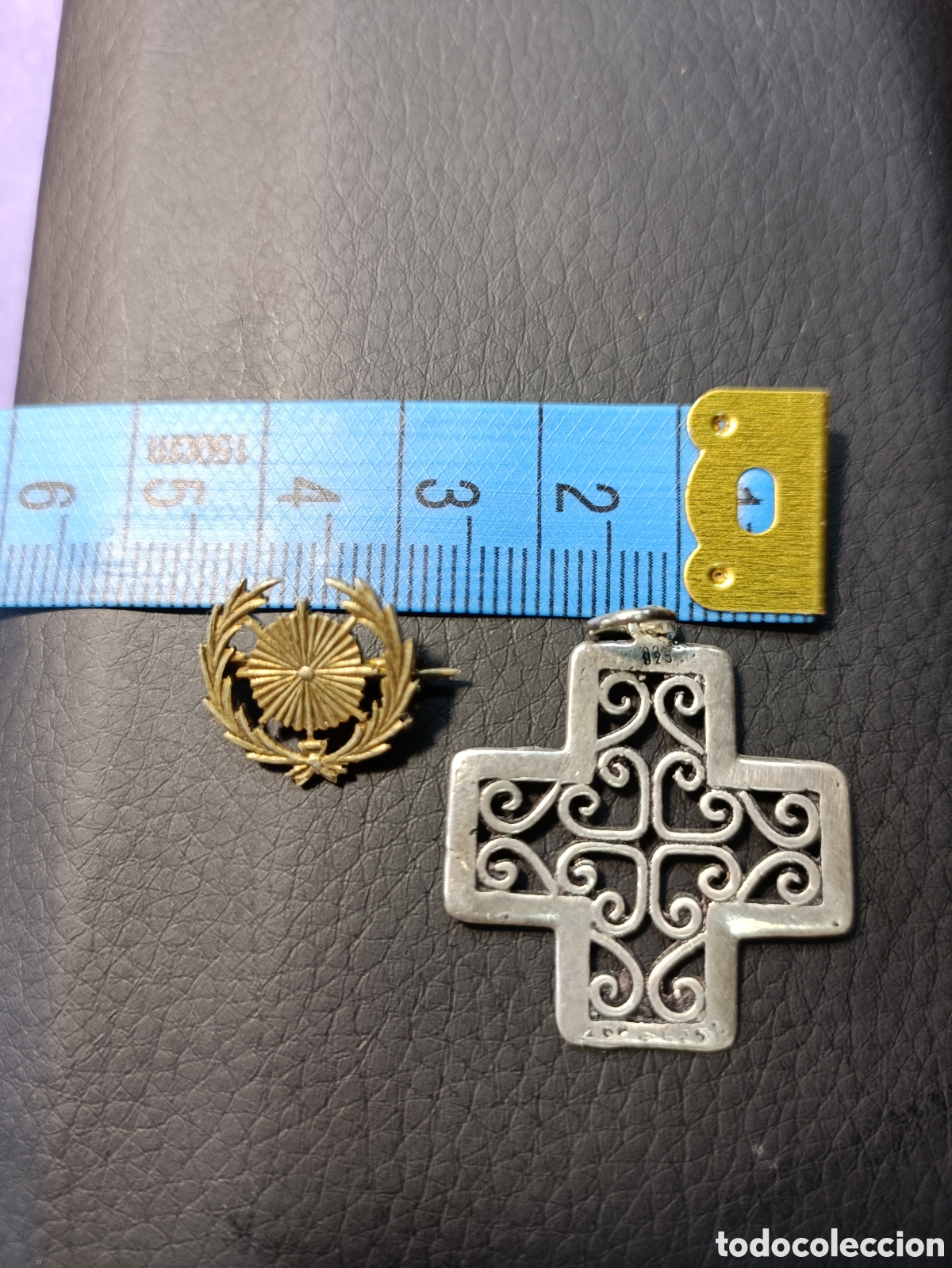 Pin's de collection: Pins plata intendencia militar &eacute;poca Alfonso XIII