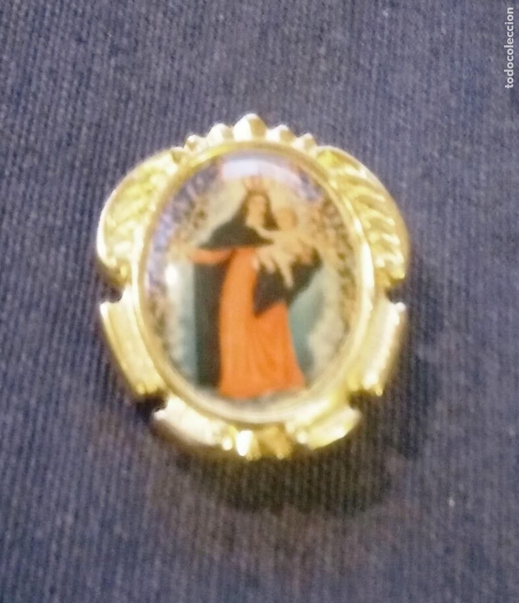Pins de colecci&oacute;n: pin religioso - virgenes y santos - LA VIRGEN Y EL NI&Ntilde;O JESUS - metal lacado