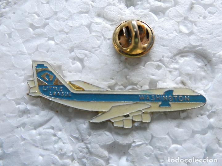 Pins de colecci&oacute;n: PIN DE AVIONES AEROL&Iacute;NEAS. LITTLE LEAGUE WASHINGTON 1
