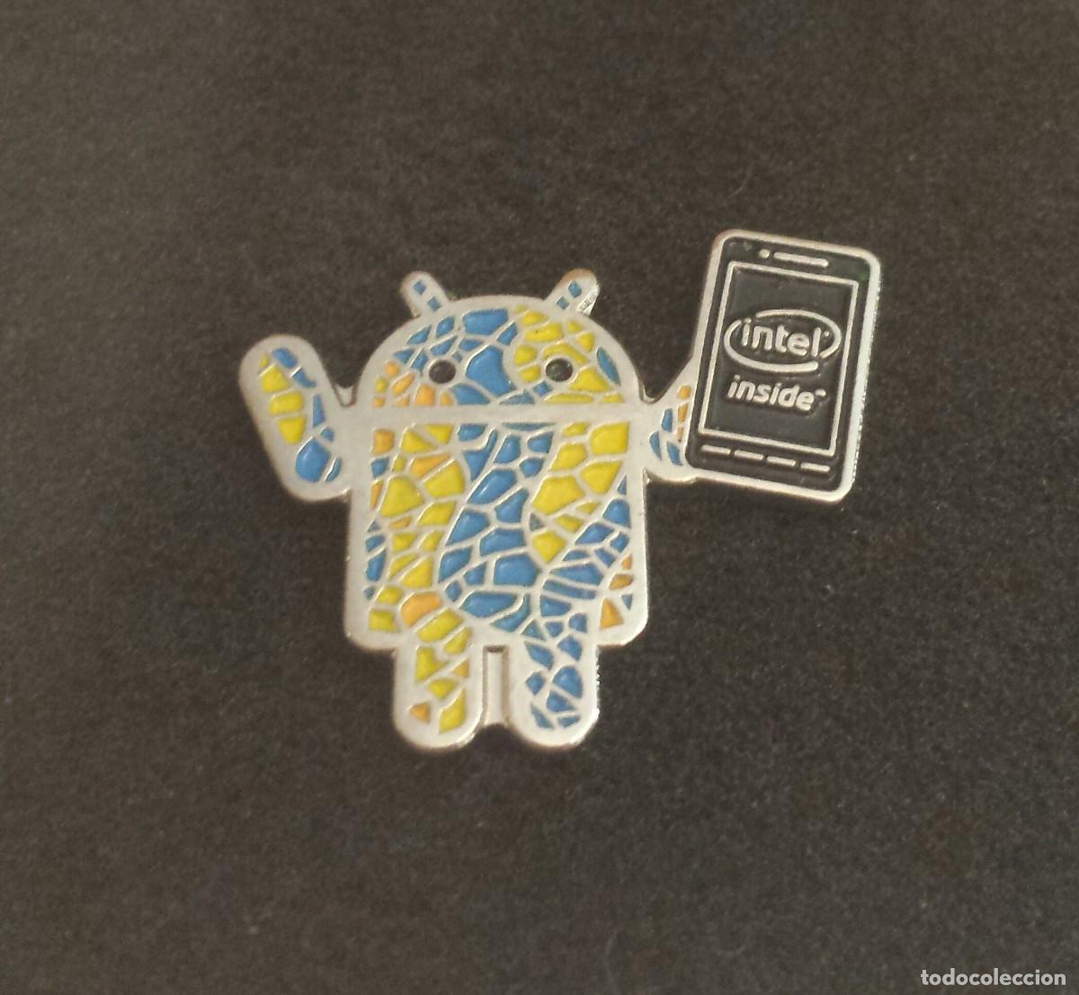 Pins de colecci&oacute;n: PIN ANDROID MODELO GAUDI (INTEL INSIDE) - Foto 1