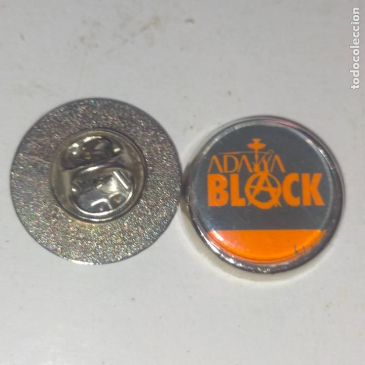 Pins de cole&ccedil;&atilde;o: pin redondo metal - publicidad tabaco adalya para pipas y cachimbas -