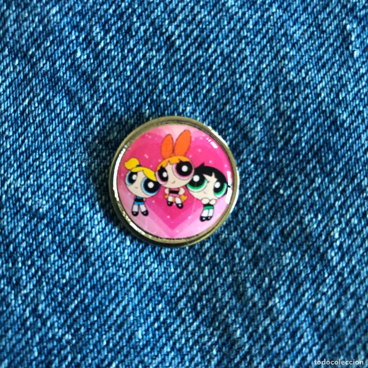 Pins e Spille di collezione: PIN METAL Y RESINA MEDIDA 2 CENT&Iacute;METROS DE DI&Aacute;METRO POWERPUFF GIRLS SUPERNENAS SUPER NENAS