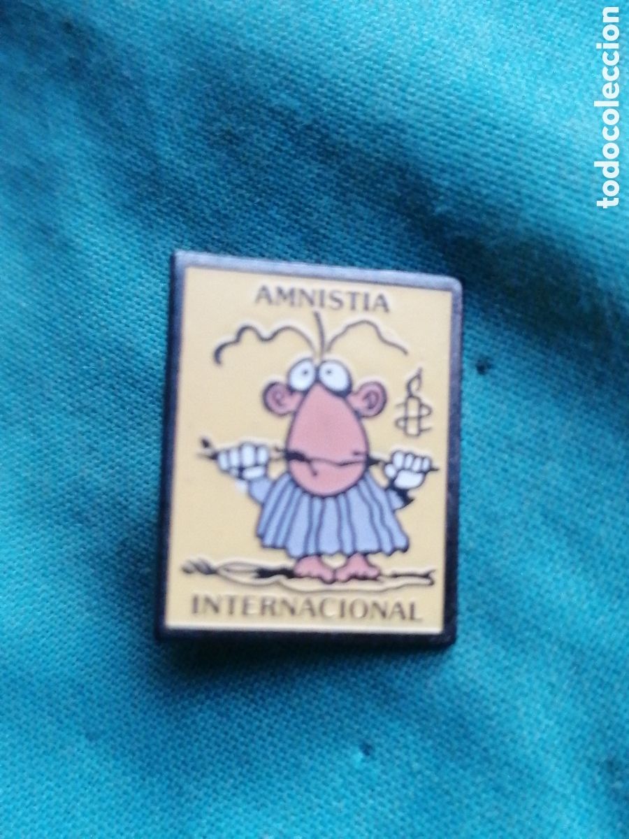 Pins de colecci&oacute;n: Pin Amnistia Internacional - Foto 1