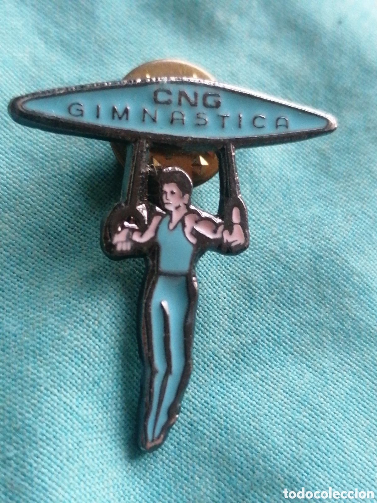 Collection pins: Pin CNG Gimn&aacute;stica anillas gimnasia
