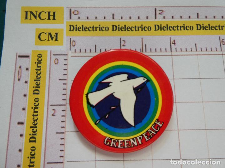 Pins de cole&ccedil;&atilde;o: INSIGNIA BROCHE CHAPA ECOLOG&Iacute;A NATURALEZA. GREENPEACE