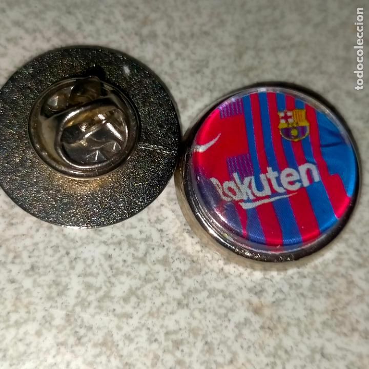 Collection pins: PIN REDONDO METAL - FUTBOL CLUB JUGADOR EQUIPO - f&uacute;tbol club Barcelona - ESCUDO