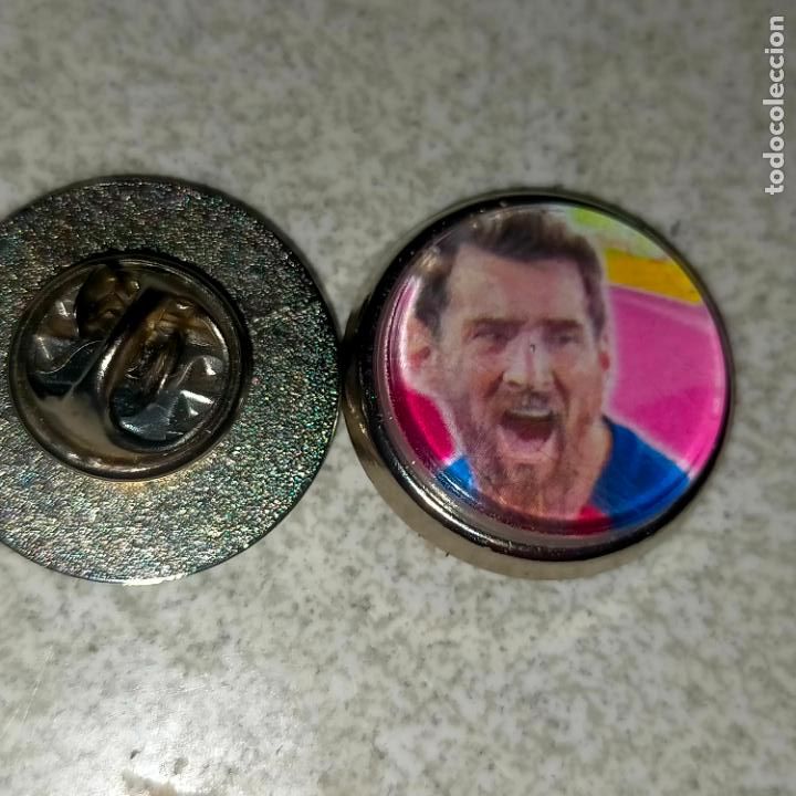 Pins de cole&ccedil;&atilde;o: PIN REDONDO METAL - FUTBOL CLUB JUGADOR EQUIPO - f&uacute;tbol club Barcelona -