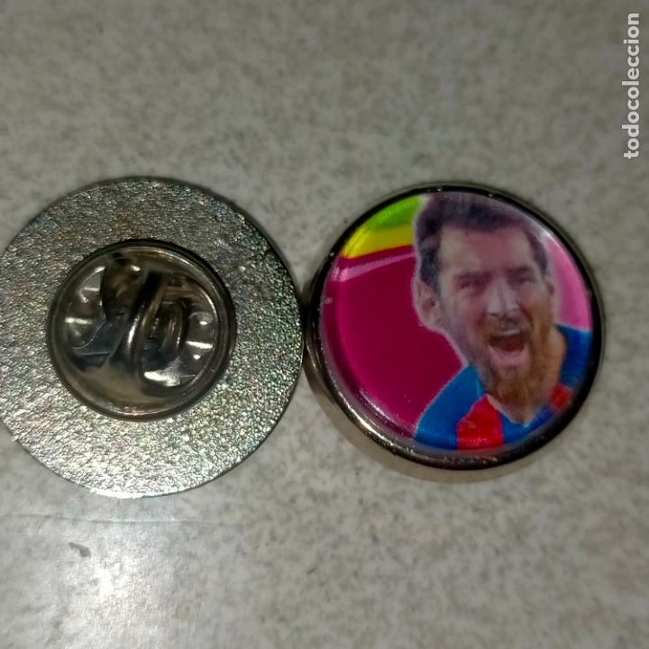 Pins de cole&ccedil;&atilde;o: PIN REDONDO METAL - FUTBOL CLUB JUGADOR EQUIPO - f&uacute;tbol club Barcelona -