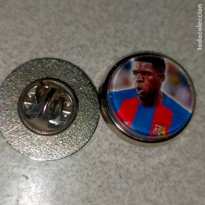 Collection pins: PIN REDONDO METAL - FUTBOL CLUB JUGADOR EQUIPO - f&uacute;tbol club Barcelona -