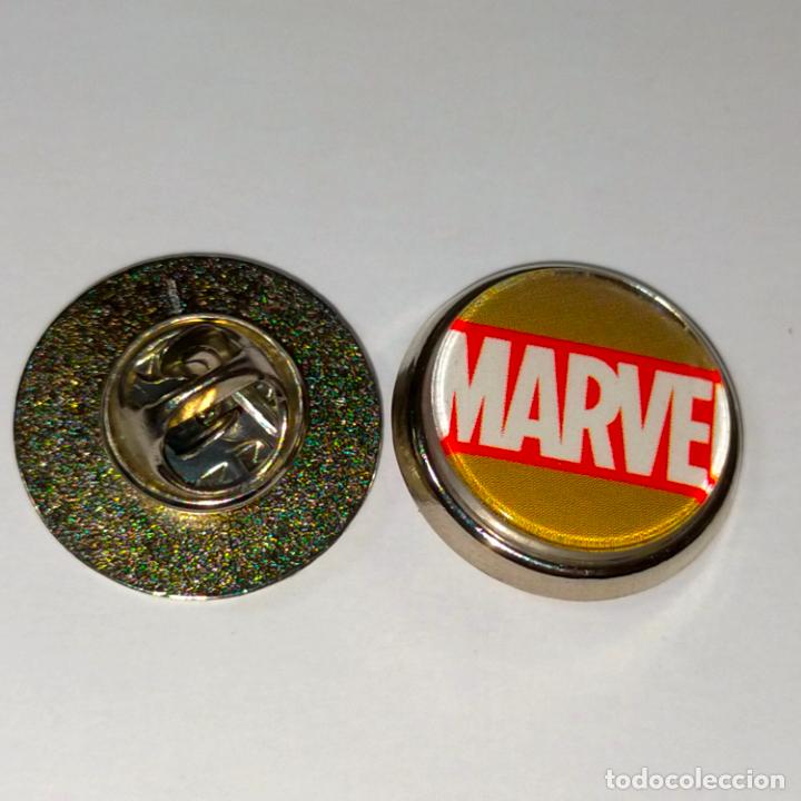 Pins de cole&ccedil;&atilde;o: PIN REDONDO METAL - FUTBOL CLUB JUGADOR EQUIPO - superh&eacute;roes Marvel Vengadores.