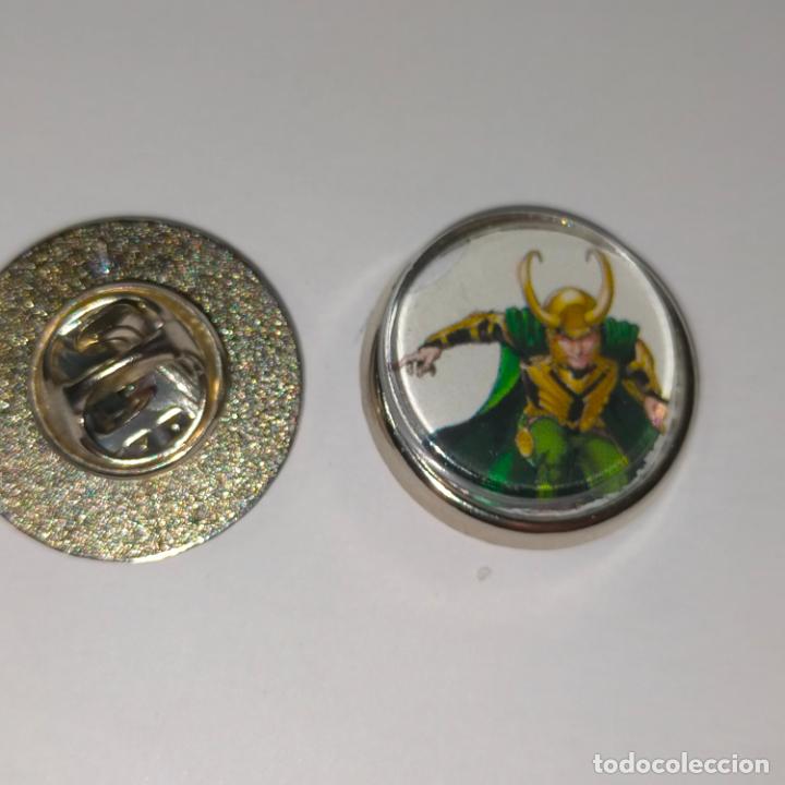 Pins de cole&ccedil;&atilde;o: PIN REDONDO METAL - FUTBOL CLUB JUGADOR EQUIPO - superh&eacute;roes Marvel Vengadores.