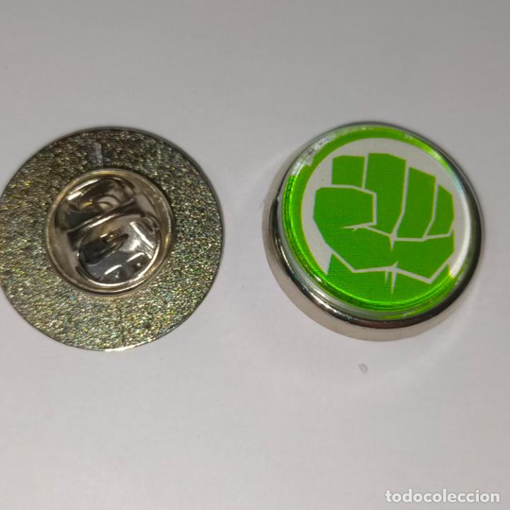 Collection pins: PIN REDONDO METAL - FUTBOL CLUB JUGADOR EQUIPO - superh&eacute;roes Marvel Vengadores.