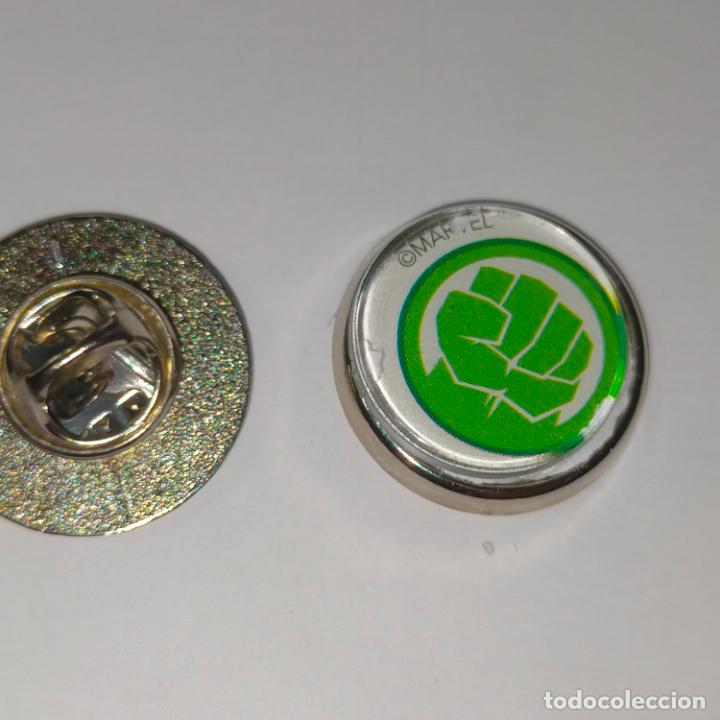Pins de cole&ccedil;&atilde;o: PIN REDONDO METAL - FUTBOL CLUB JUGADOR EQUIPO - superh&eacute;roes Marvel Vengadores.