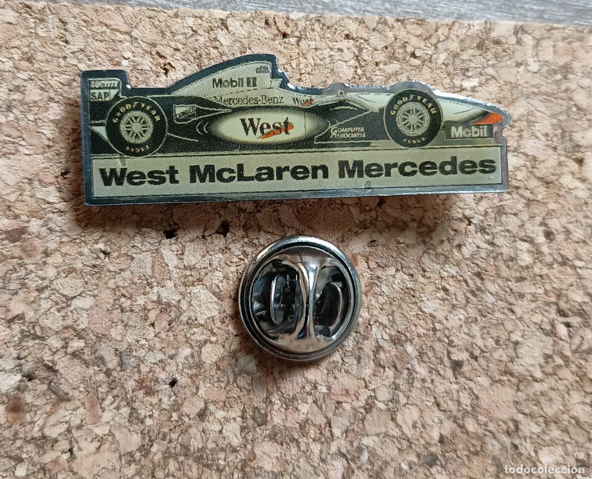 Pin's de collection: Pin coche, automovilismo, West McLaren Mercedes