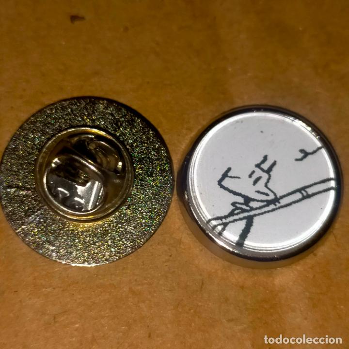 Pins de colecci&oacute;n: PIN REDONDO METAL - Javier Mariscal los Garriris Ferm&iacute;n, Piker y Juli&aacute;n