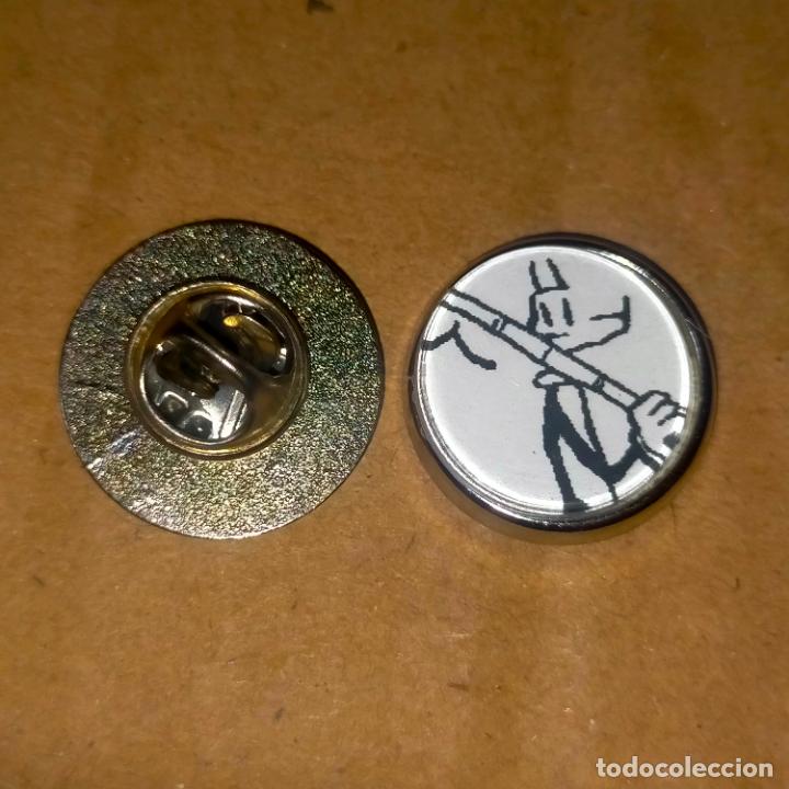 Pins de colecci&oacute;n: PIN REDONDO METAL - Javier Mariscal los Garriris Ferm&iacute;n, Piker y Juli&aacute;n