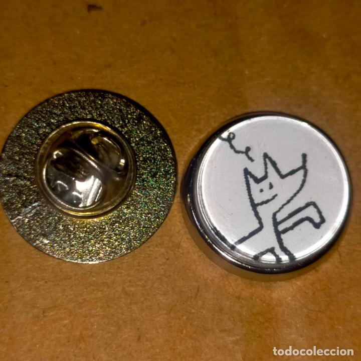 Pins de colecci&oacute;n: PIN REDONDO METAL - Javier Mariscal los Garriris Ferm&iacute;n, Piker y Juli&aacute;n