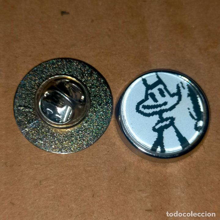 Pins de colecci&oacute;n: PIN REDONDO METAL - Javier Mariscal los Garriris Ferm&iacute;n, Piker y Juli&aacute;n