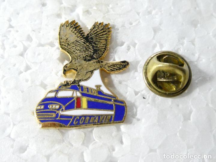 Pins de cole&ccedil;&atilde;o: PIN DE TRENES FERROCARRILES. SUIZA CORNAVIN TREN &Aacute;GUILA