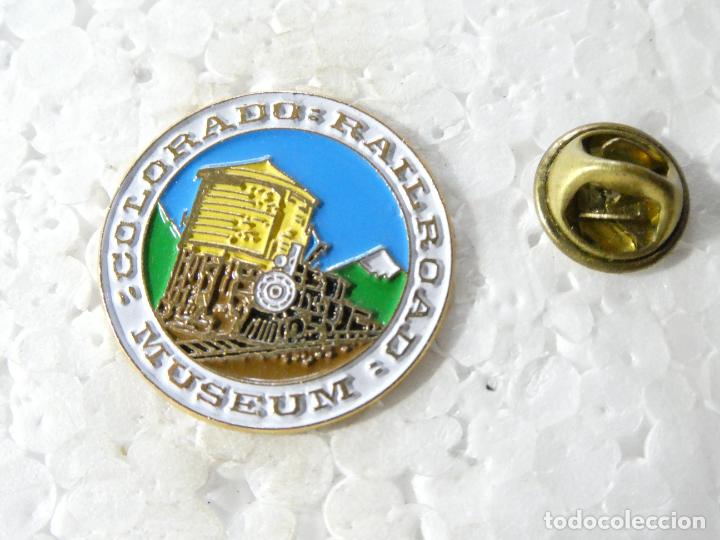 Pin's de collection: PIN DE TRENES FERROCARRILES. ESTADOS UNIDOS. COLORADO RAILROAD MUSEUM