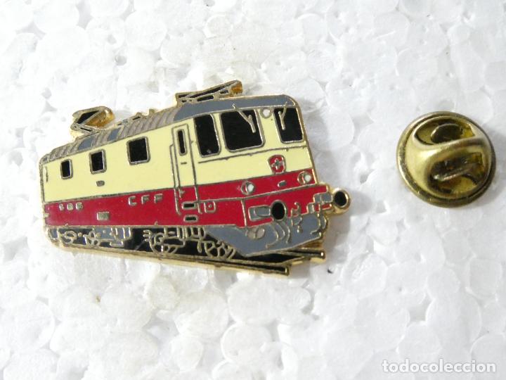 Pins de cole&ccedil;&atilde;o: PIN DE TRENES FERROCARRILES. SUIZA. SBB CFF FFS. MARCAJE LIMITADA NUMERADA 056/500 RE 4/4 11159