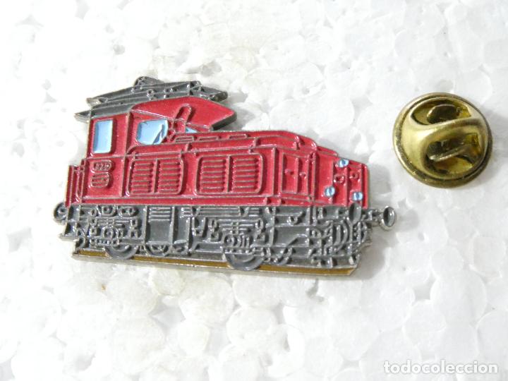 Collection pins: PIN DE TRENES FERROCARRILES. SUIZA. SBB CFF FFS. MARCAJE SERIE LIMITADA 007/500 TEM III 321 365