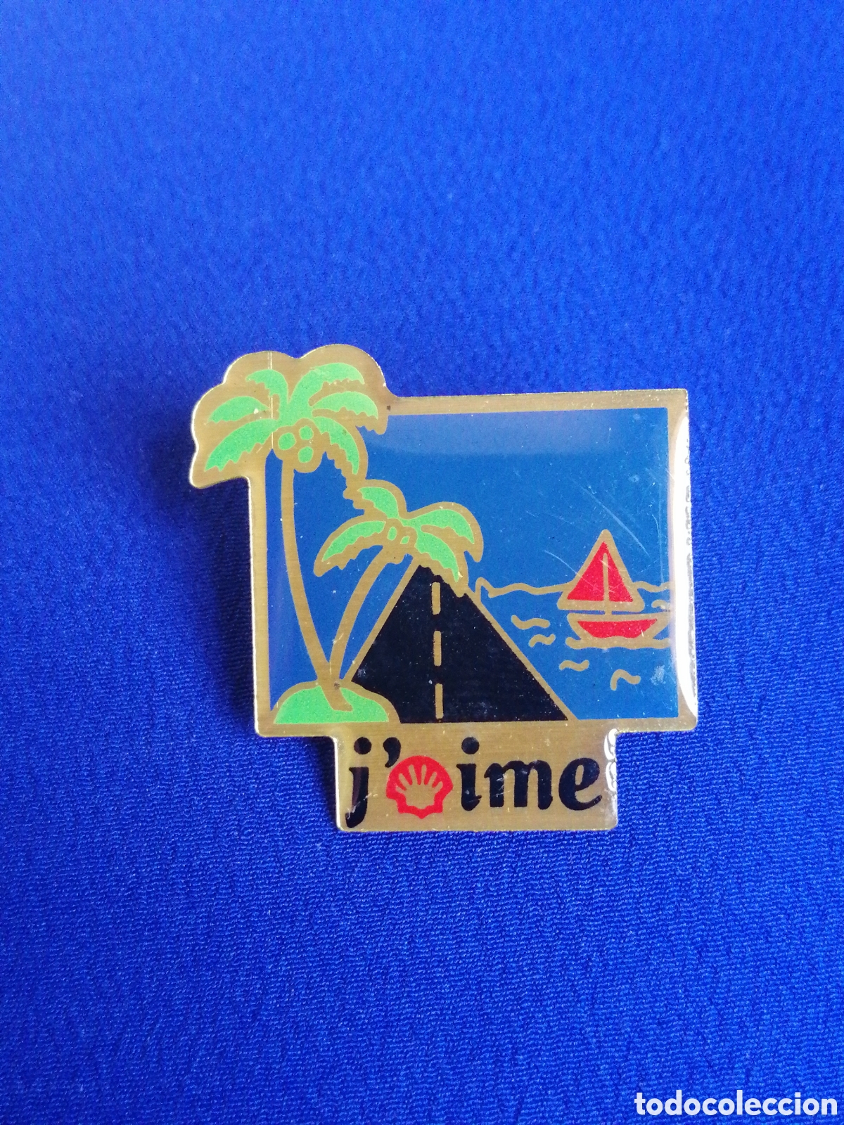 Pins de colecci&oacute;n: SHELL GASOLINERA FRANCE PIN