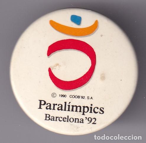 Pins de colecci&oacute;n: CHAPA DEL LOGO DE LOS PARALIMPICS DE BARCELONA 92 (OLYMPIC GAMES)