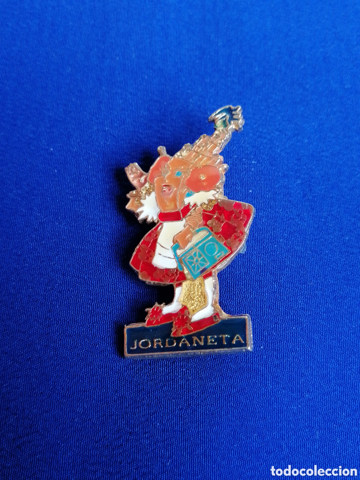 Sammlung von Pins: FALLA PLAZA NA JORDANA COMISION N&Uacute;MERO 9 JORDANETA INSIGNIA DE ALFILER