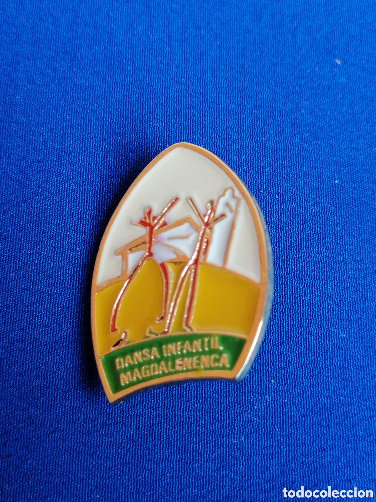 Pins de colecci&oacute;n: DANSA INFANTIL MAGDALENCA - FIESTAS MAGDALENA CASTELL&Oacute;N INSIGNA DE ALFILER