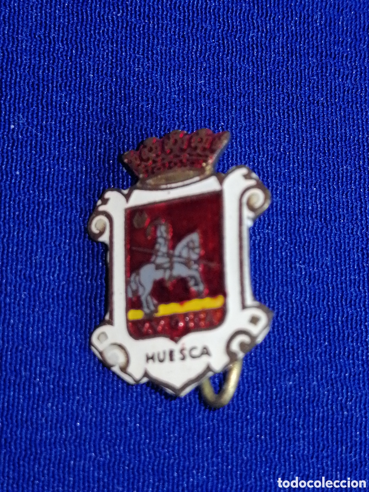 Pins de cole&ccedil;&atilde;o: HUESCA ESCUDO HER&Aacute;LDICO INSIGNIA DE ALFILER ANTIGUA